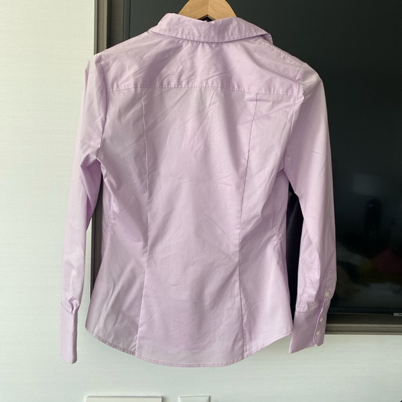 New Calvin Klein Office Work Button Down Shirt in Lilac - Small - Picture 3 of 6